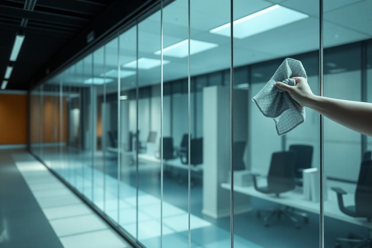 Bright modern Twin Cities office kept spotless by Clean Slate cleaners