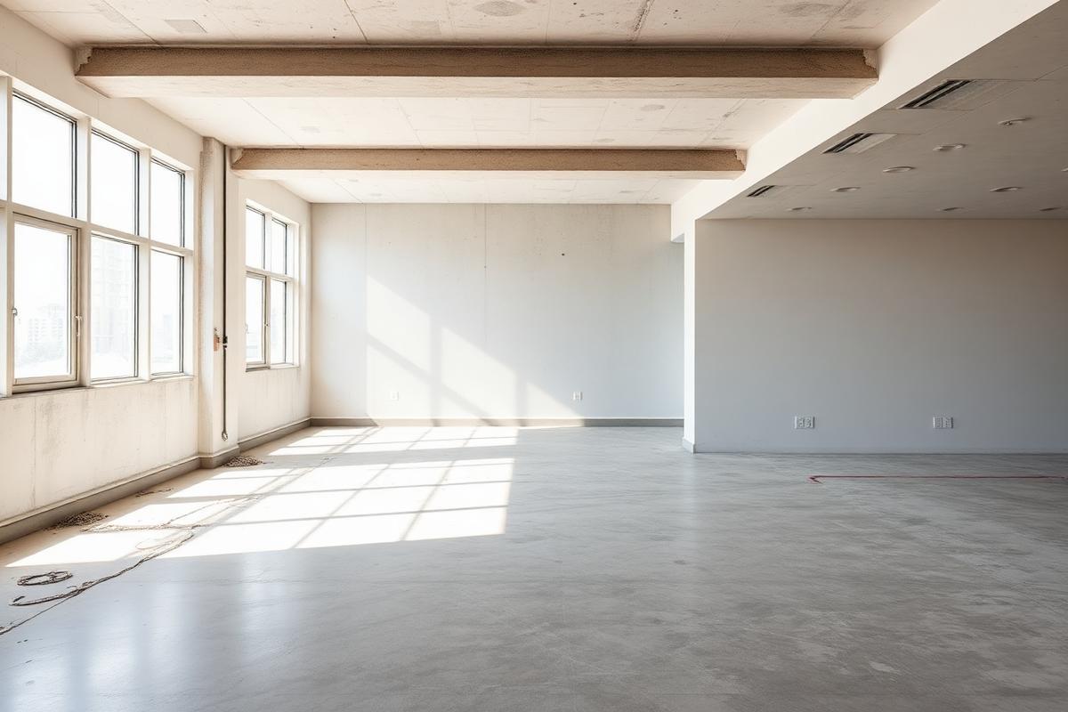 Newly built Minneapolis interior after Clean Slate post-construction cleanup